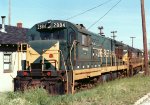 SFLR GE U30B #2884 - Shore Fast Line RR